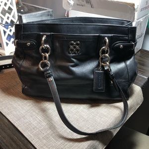 Black authentic Coach Purse
